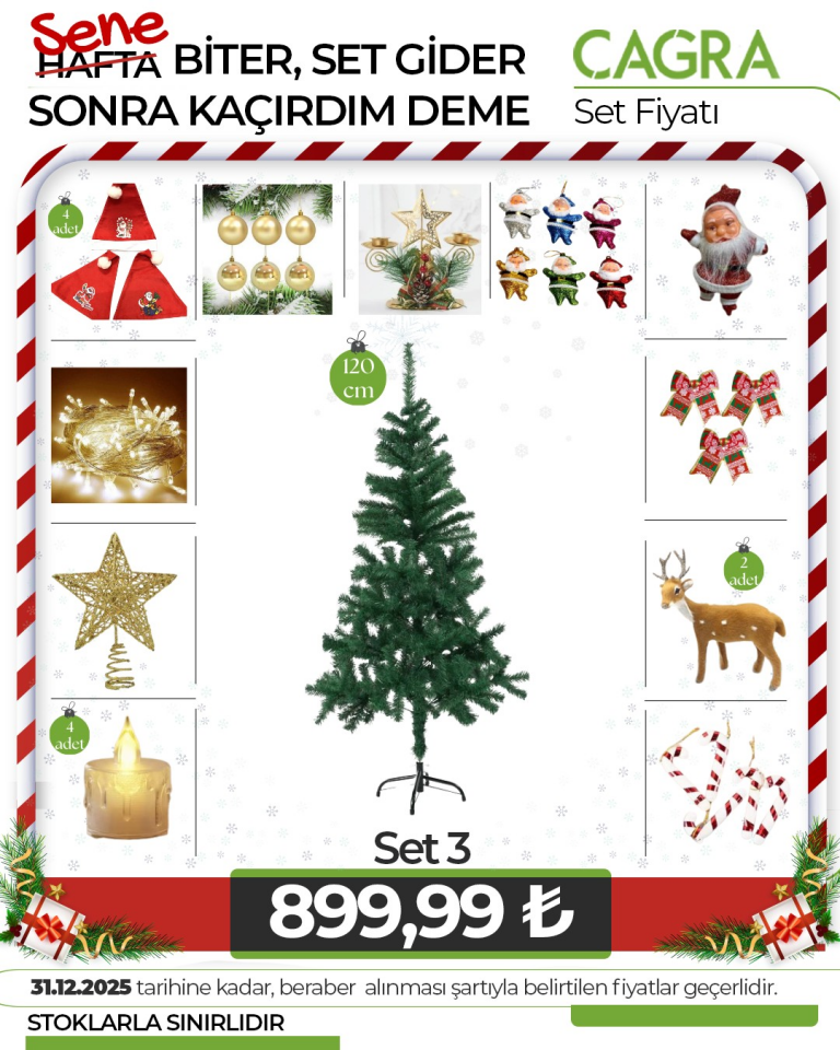 NET*/SETYILBAŞI003 120CM AĞAÇ