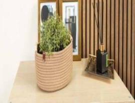 SEPET OVAL KULPLU İPLİ BONCUKLU