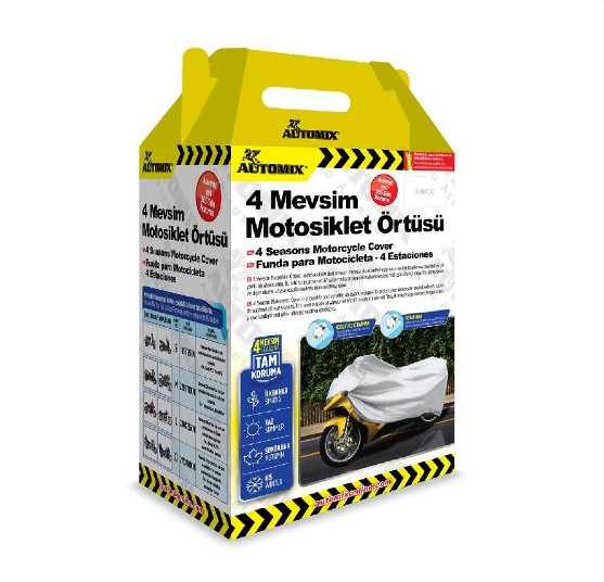 AUTOMIX 4 MEVSİM MOTOSİKLET ÖRTÜSÜ MEDIUM