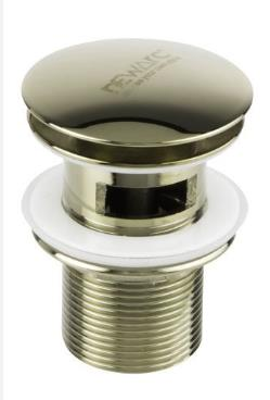 POP-UP SİFON ÜST TAKIM DELİKSİZ BRONZ TP