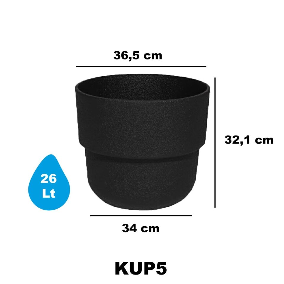 SAKSI KUPLE TK. NO5 SİYAH