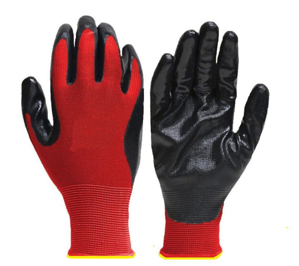 NİTRİL ELDİVEN KIRMIZISİYAH TRB/600ÇFT TP
