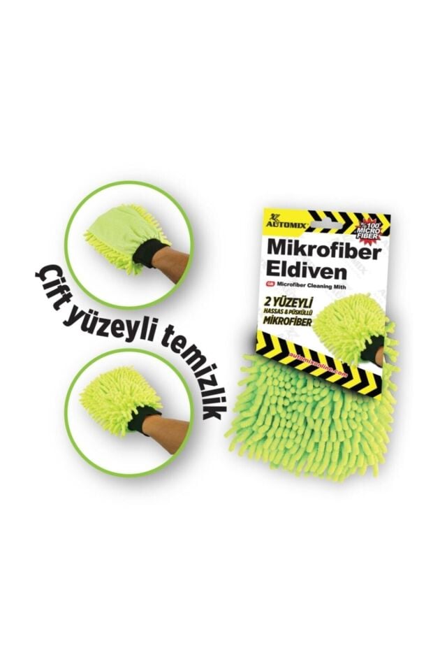 AUTOMIX MAKARNA MİKROFİBER YIKAMA ELDİVEN TP