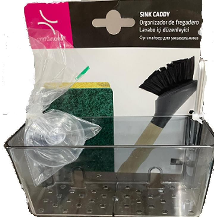 SÜNGERLİK KUTUSU ŞEFFAF-SİYAH