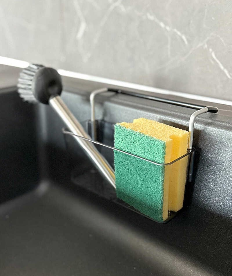 SÜNGERLİK KUTUSU ŞEFFAF-SİYAH