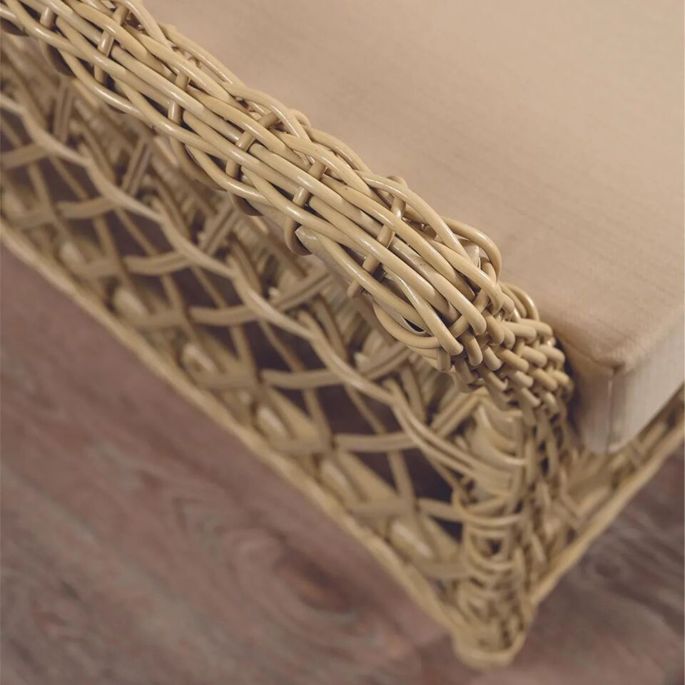 NET*/OTURMA GRUBU ICON RATTAN 2+1+1 CAM MASA CAPPU