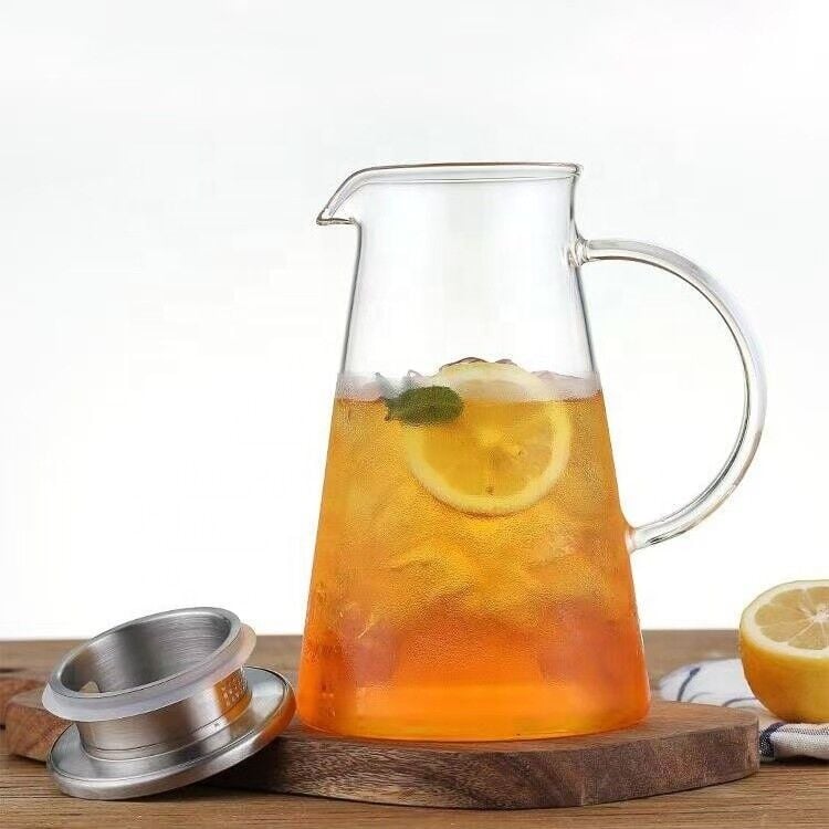 SÜRAHİ CAM METAL KAPAK 1,8L