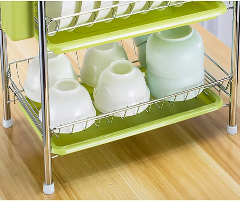 KURUTMA BULAŞIK SEPETİ 3 KATLI