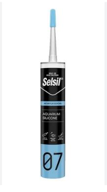 ORT-AKVARYUM SİLİKONU ŞEFFAF 280ML KOLİ/25AD