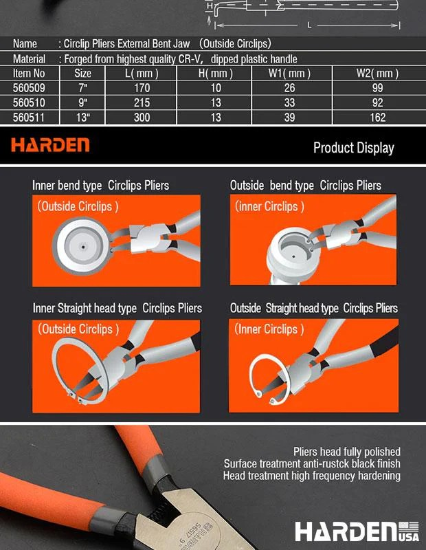 SEKMAN PENSESİ EĞRİ DIŞ 13''