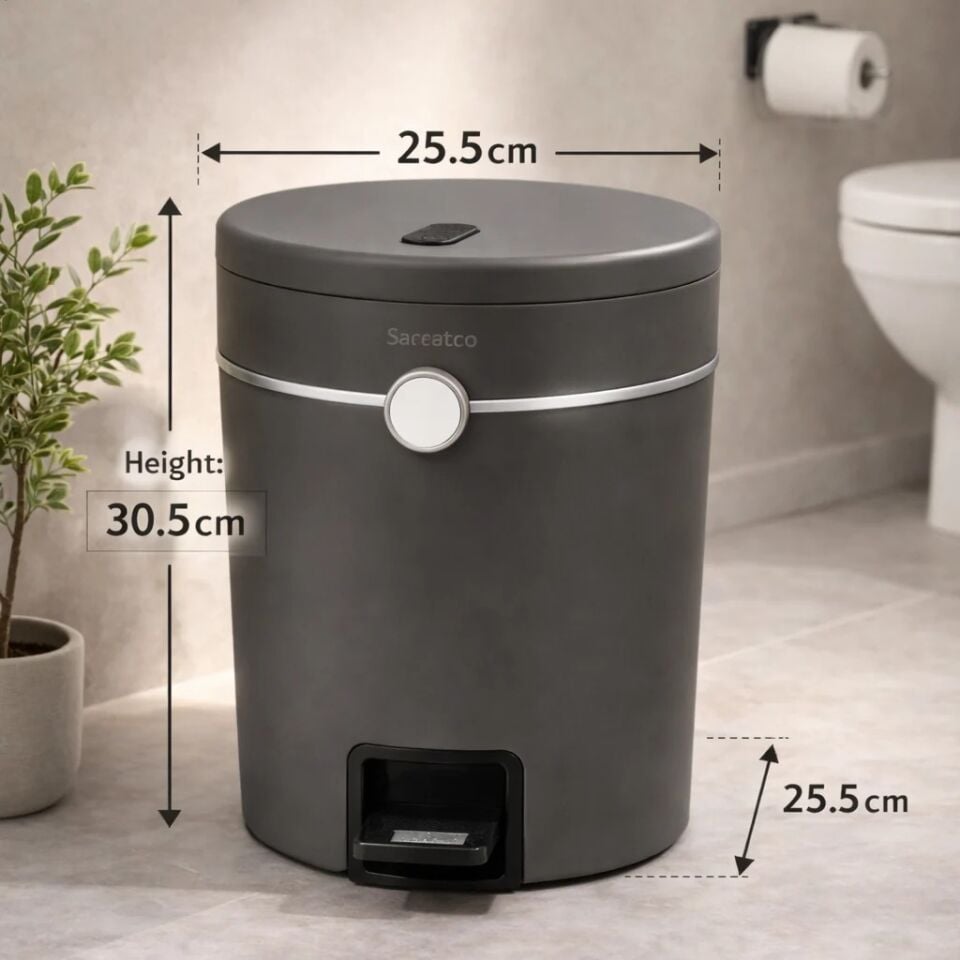 ÇÖP KOVASI BANYO / MUTFAK İÇİN 12,6 L