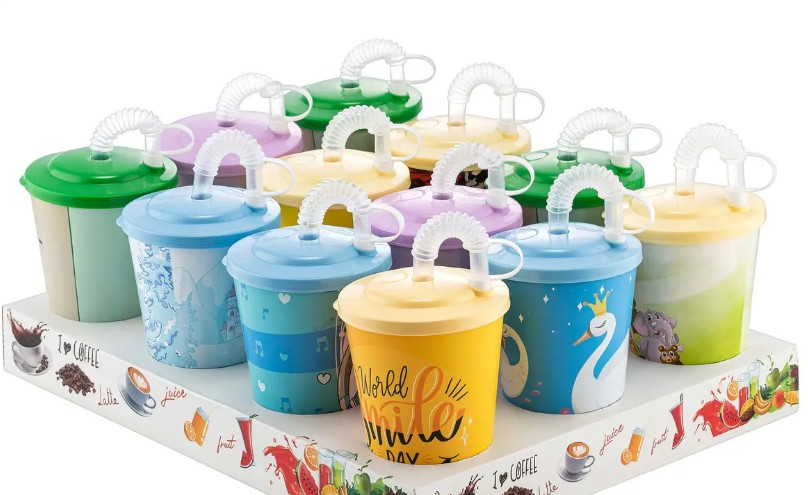 NET*/ BARDAK DESENLİ PİPETLİ