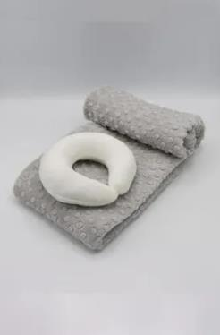 BATTANİYE TOMURCUK BOYUNLUKLU OYUNCAKLI 90*110 GRİ