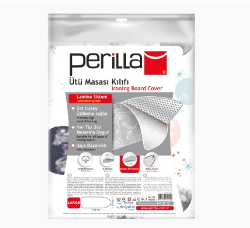 ÖRTÜ ÜTÜ MASASI BÜYÜK KUMAŞ 52X140 CM