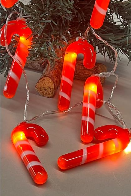 YILBAŞI IŞIK BASTON ŞEKER PİLLİ