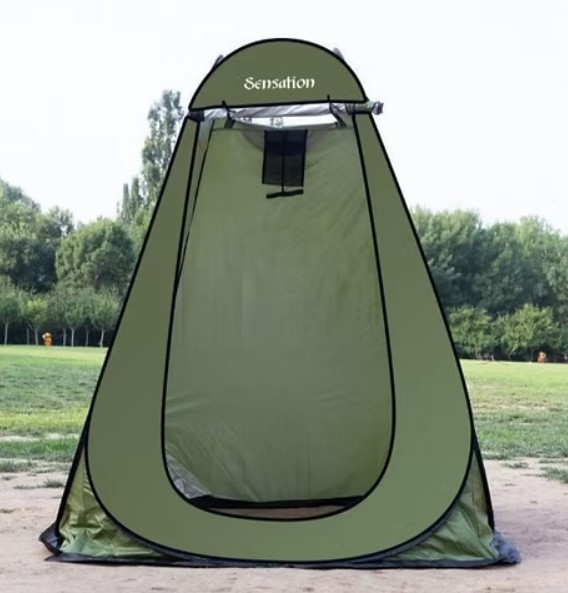 KAMP WC DUŞ ÇADIRI YEŞİL 120 x 120 x 190 cm