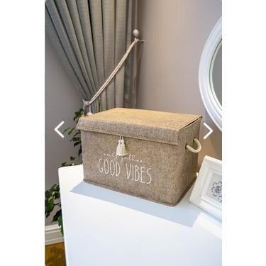 KUTU KEÇE KAPAKLI MİNİ 35*23*23CM TP