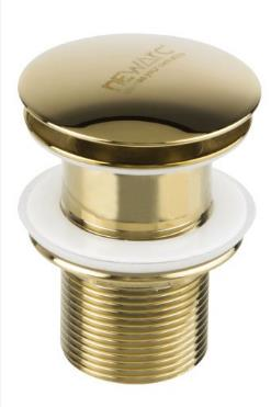 POP-UP SİFON ÜST TAKIM DELİKSİZ ALTIN