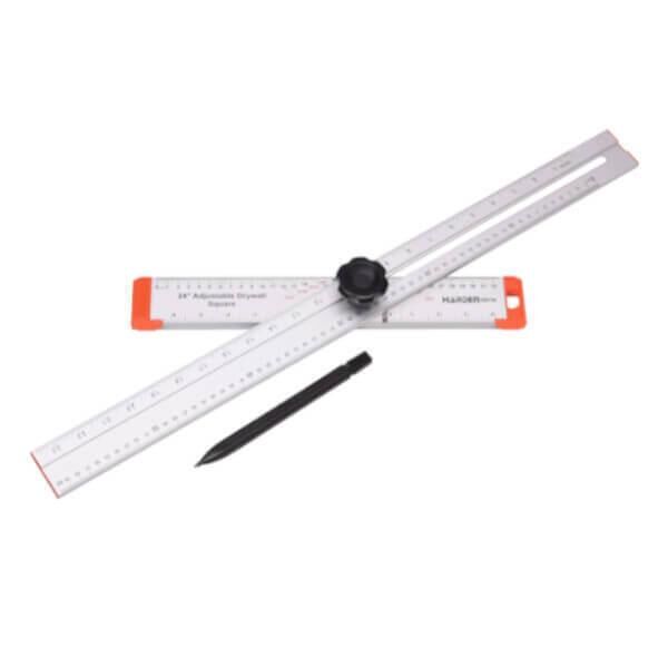 ALÜMİNYUM ''T'' CETVELİ AÇI AYARLI 600MM