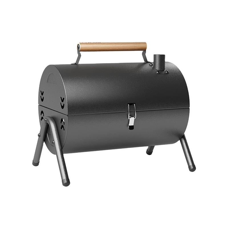 BARBEKÜ KAPAKLI METAL BARBEKÜ 48X31X40CM