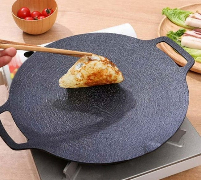 NET*/ IZGARA BARBEKÜ TAVASI YUVARLAK KORE MODEL