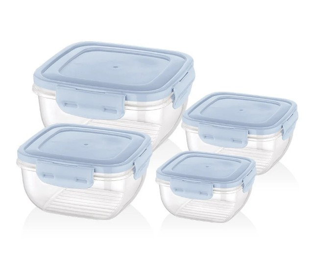 NET/SAKLAMA KABI KARE COOK&LOCK 4LÜ STD