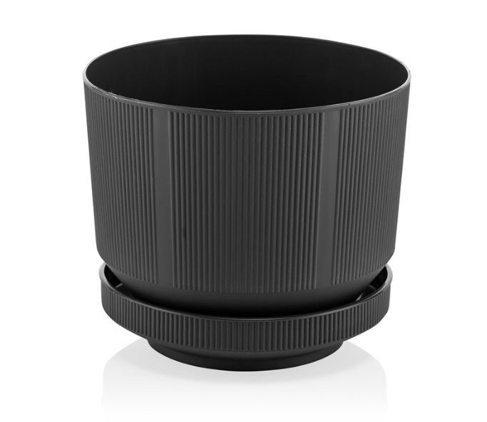 SAKSI YUVARLAK LUX ANTRASIT NO4 9LT