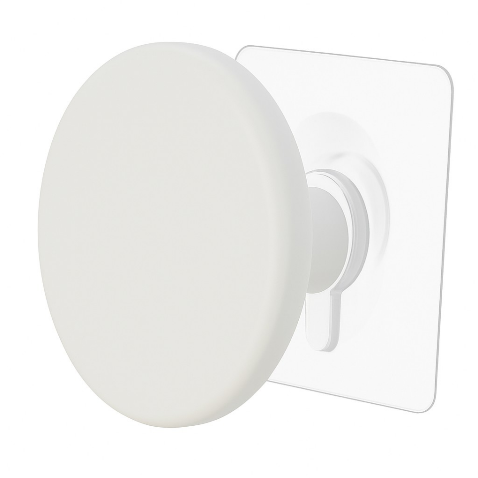 KANCA BAMBU YUVARLAK KANCA-BEYAZ-6,5CM