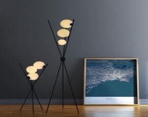 LAMBADER AY KÜRE MASA 3 AYAKLI SİYAH