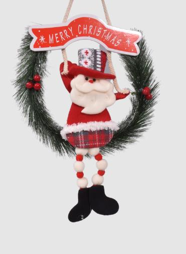 YILBAŞI UZUN BACAKLI PELÜŞ MEYVELİ ÇELENK