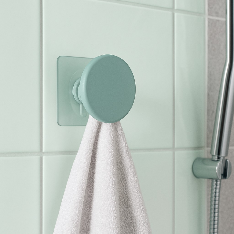 KANCA BAMBU YUVARLAK KANCA-YEŞİL-6,5CM