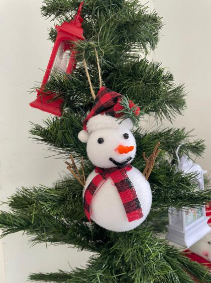 YILBAŞI SÜSÜ KARDAN ADAM ATKILI TEKLİ