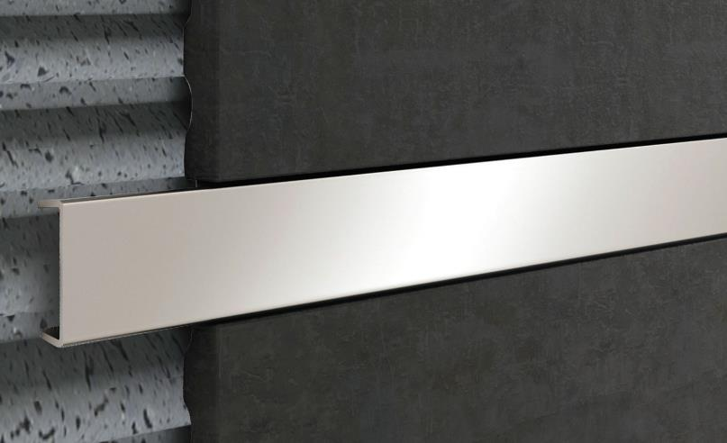 PSLNMZ ÇELİK BORDÜR 30MM BRONZ AYNA 244CM