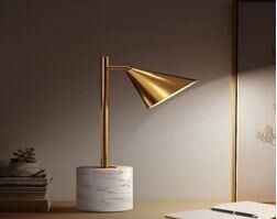 AVİZE EĞİK KONİ BAŞLIK SİLİNDİR TABAN GOLD