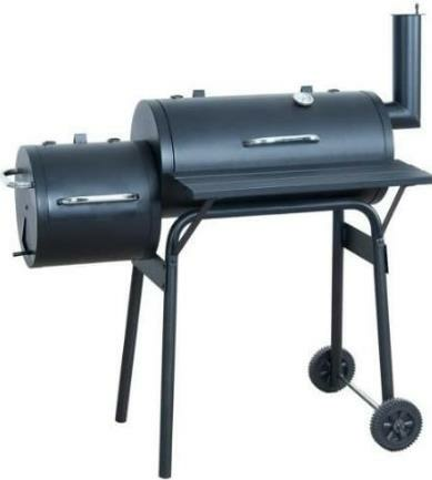 BARBEKÜ AYAKLI TÜTSÜLEME HAZNELİ 104X30X68CM