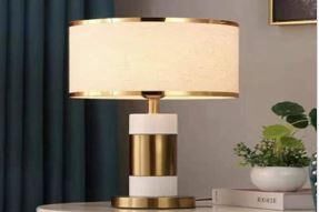 AVİZE ÇİFT ÇİZGİ GOLD DETAY BAŞLIK SİLİNDİR