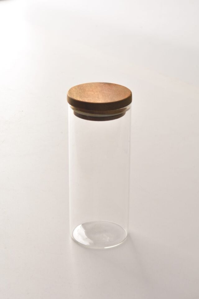 KAVANOZ CAM AKASYA KAPAKLI 350 ML