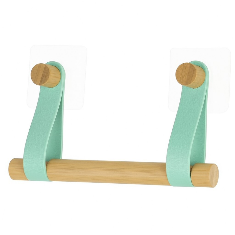 TUVALET KAĞIDI RULOSU TUTUCU YEŞİL BAMBU