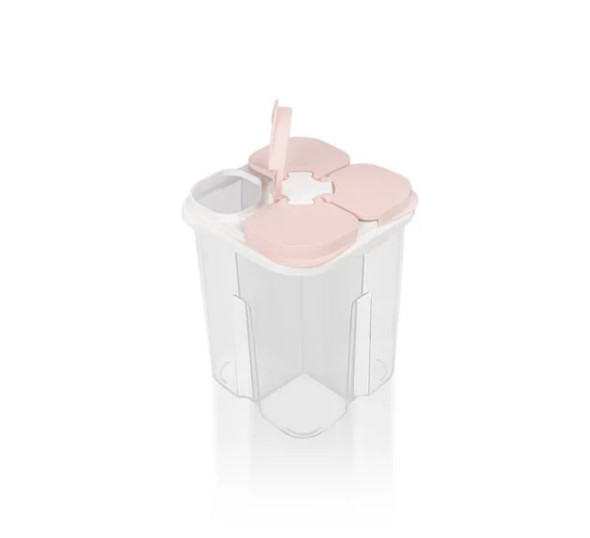 GIDA KABI KURU 4 BÖLMELİ LUNA SQUARE 1800ML