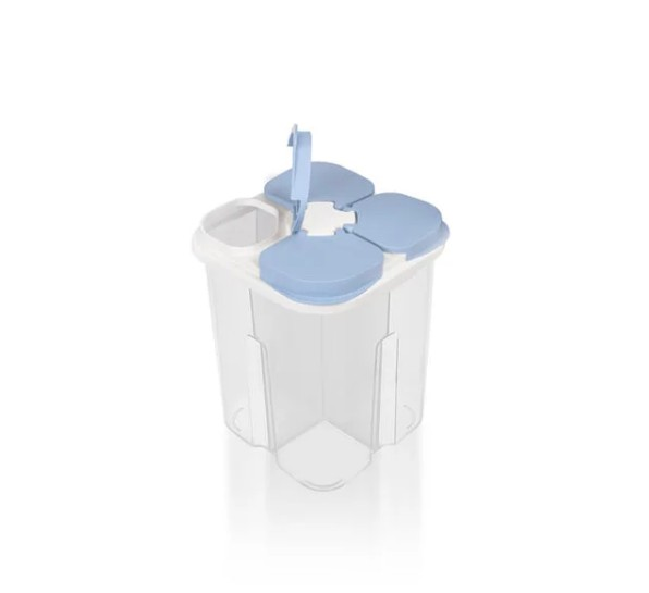 GIDA KABI KURU 4 BÖLMELİ LUNA SQUARE 1800ML
