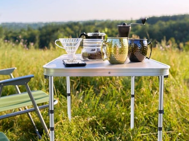 NET*/ KAMP MASASI ÇANTA KATLANIR FİLELİ