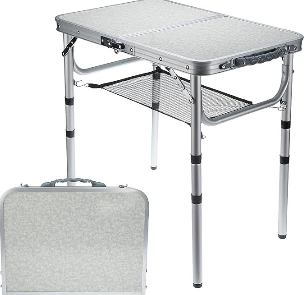 NET*/ KAMP MASASI ÇANTA KATLANIR FİLELİ