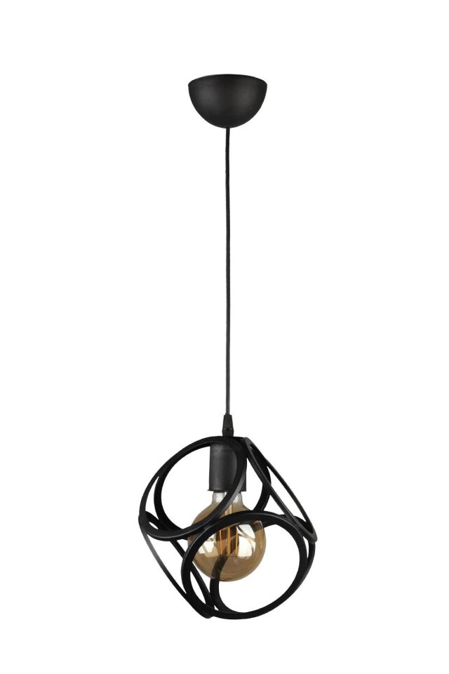 AVİZE TEKLİ LİGNO 22X75CM SİYAH