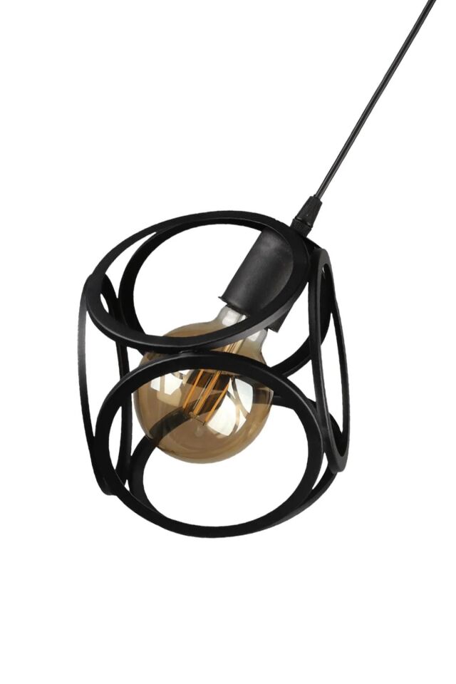 AVİZE TEKLİ LİGNO 22X75CM SİYAH