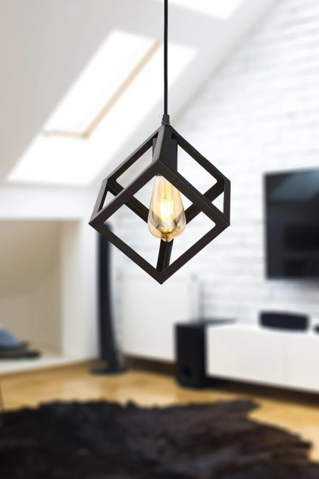 AVİZE TEKLİ MAGNEZYA 23X70CM SİYAH