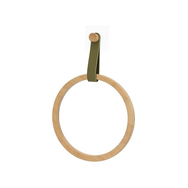 HAVLU ASKISI-BAMBU YUVARLAK- YEŞİL