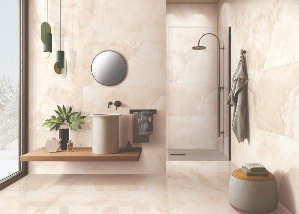 OUTLET/60X120 INDIANA BEIGE POLISHED RECTIFIED