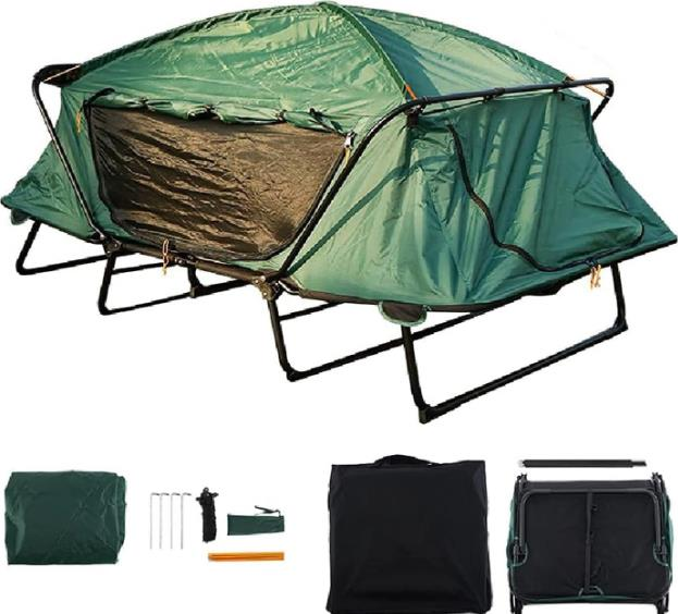 NET*KAMP UYKU ÇADIRI TEK KİŞİLİK YERDEN YÜKSEK YŞL