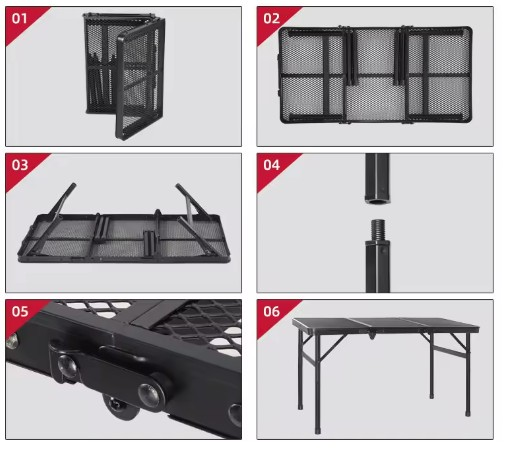 NET*/ MASA KATLANIR YÜKSEKLİK AYARLI ÇANTALI