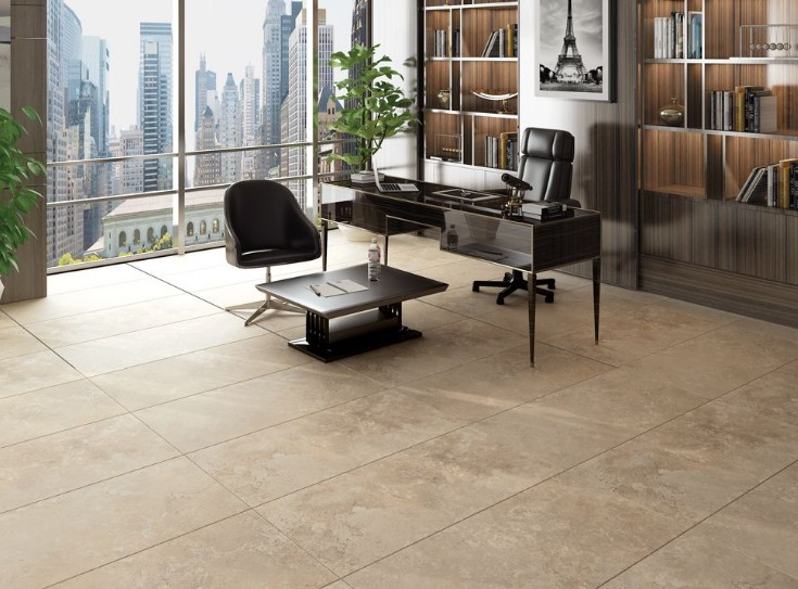 OUTLET/60X120 TRAVERTİNO CREMA LAPATTO (7MM)